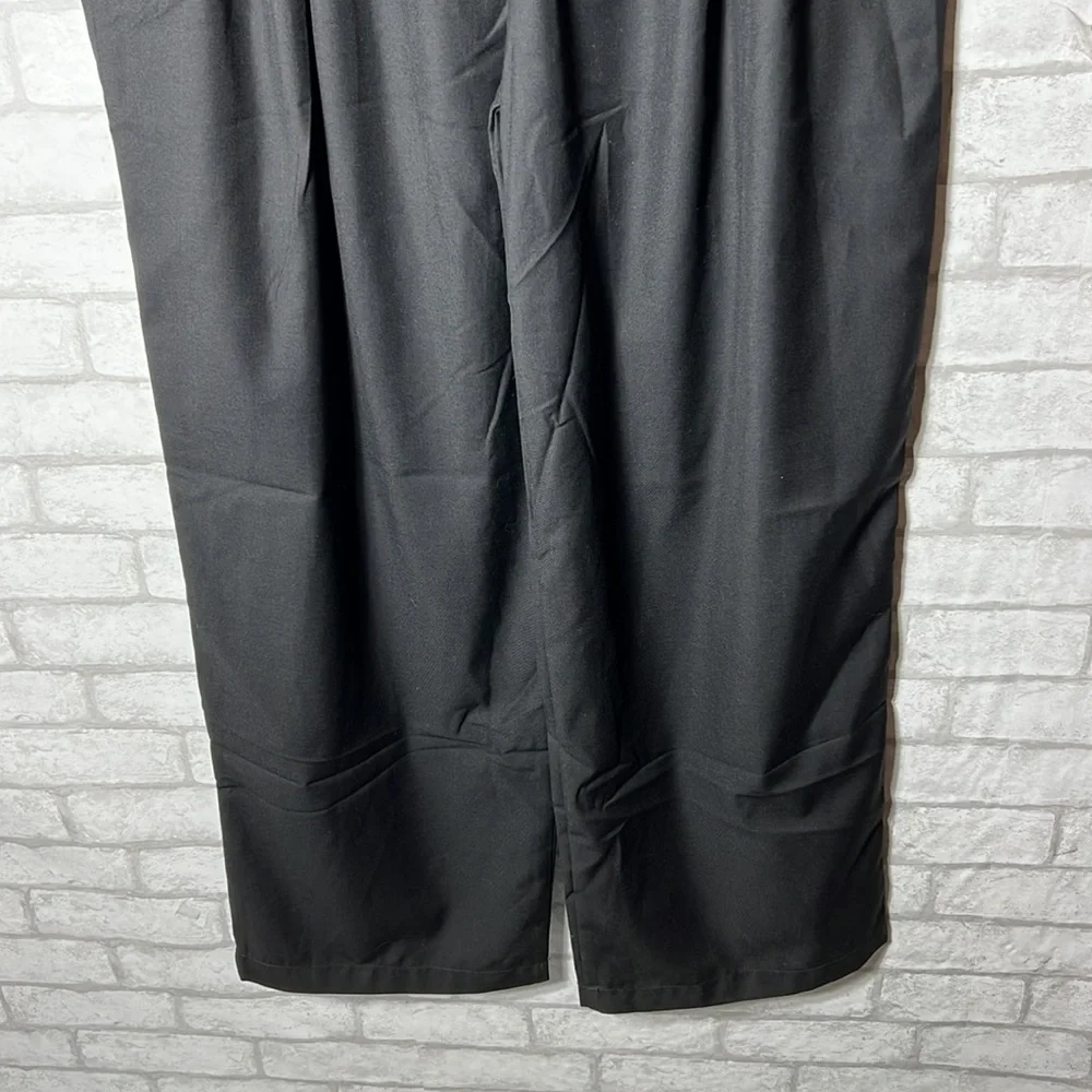 Lattlelier black high waisted pleated pants size xl - Picture 4 of 14